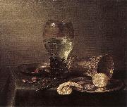 HEDA, Willem Claesz. Still-Life af oil